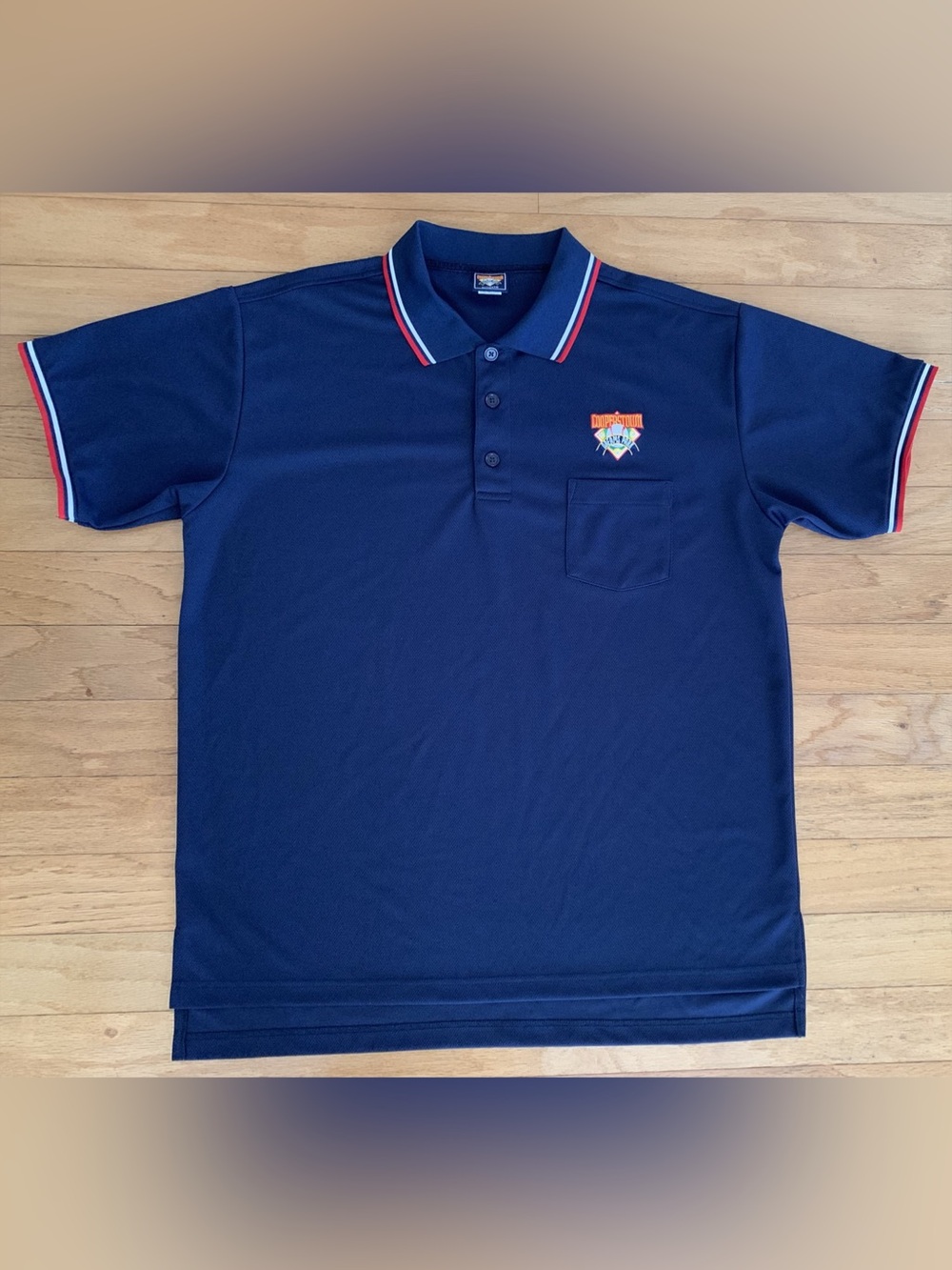 Cooperstown Dreams Park polo Shirt Blue, Size XL, Excellent Condition!